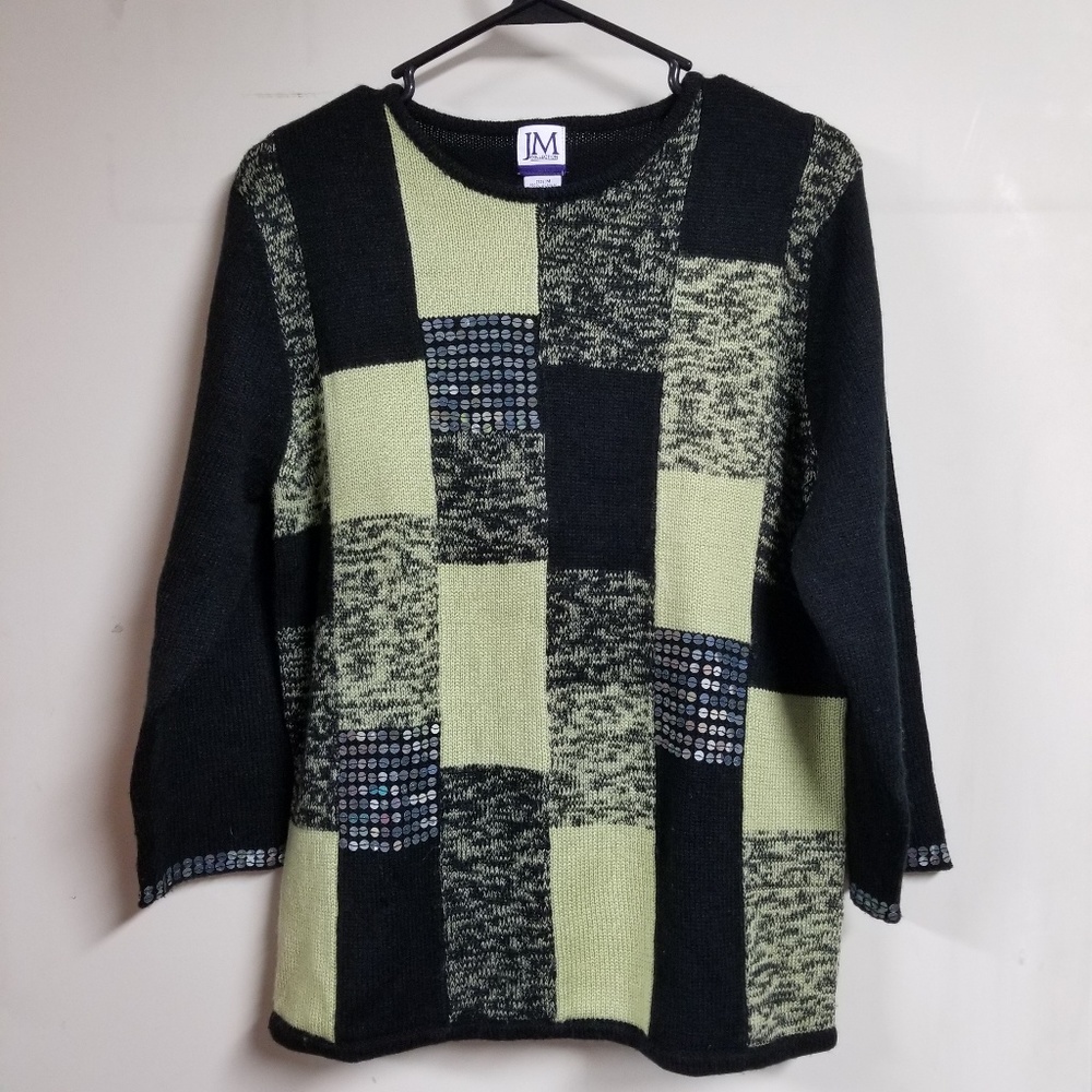 NWOT JM Collection Sequin Sweater